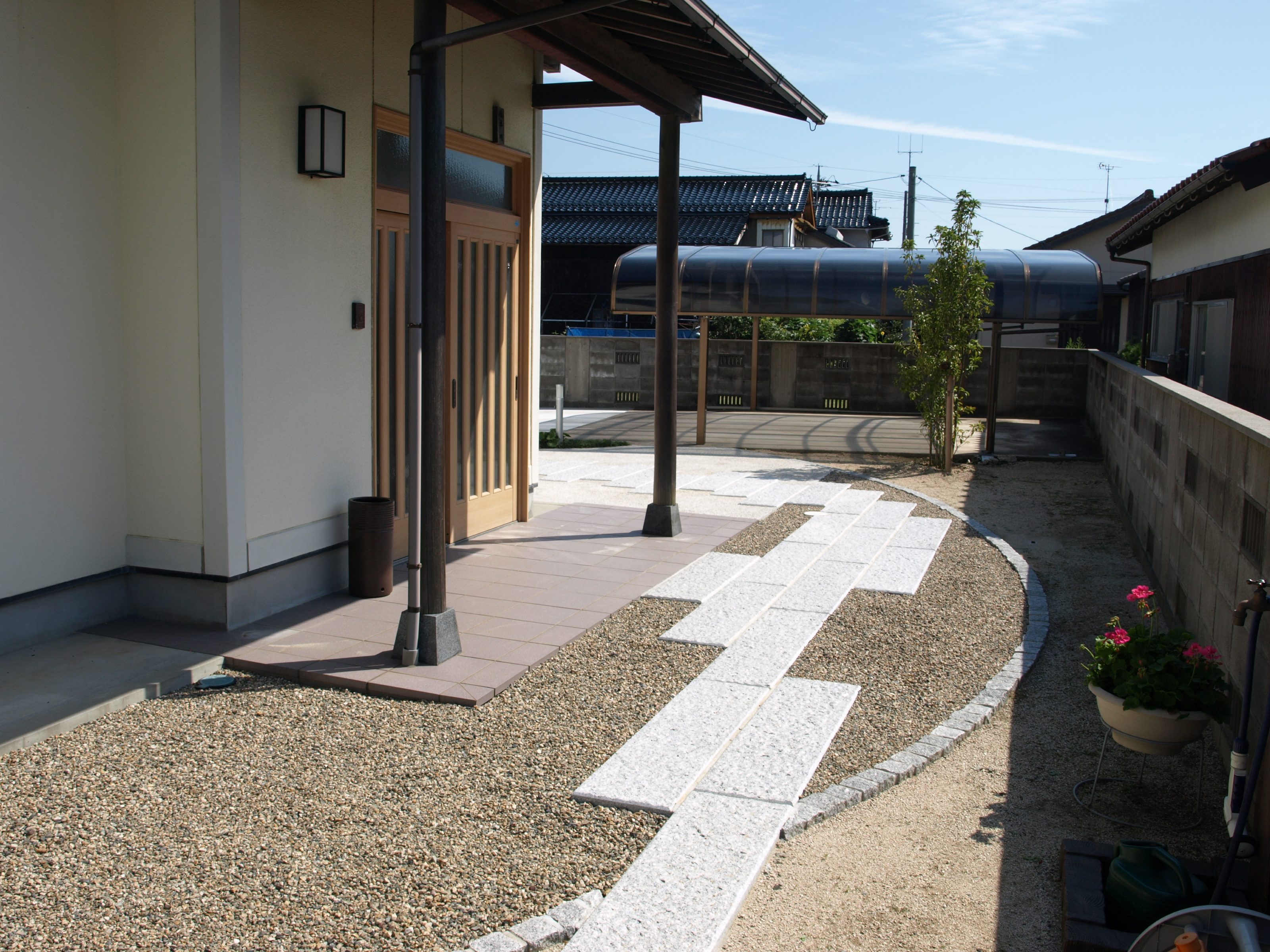 島根県 出雲市 和風庭園 植栽島根県 出雲市 和風庭園 植栽 エクステリア施工例がたくさん 外構 エクステリア お庭づくりの専門店タケゾーファーム 出雲市 松江市 雲南市 大田市